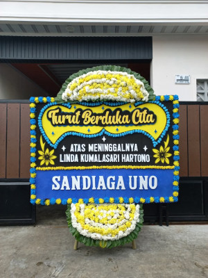 Papan Bunga Duka di Rowo