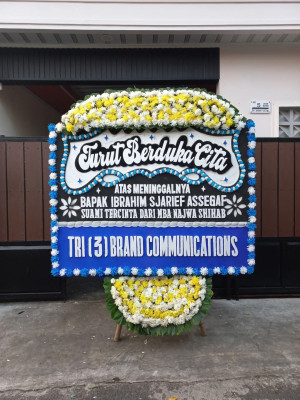 Papan Bunga Duka di Rowo